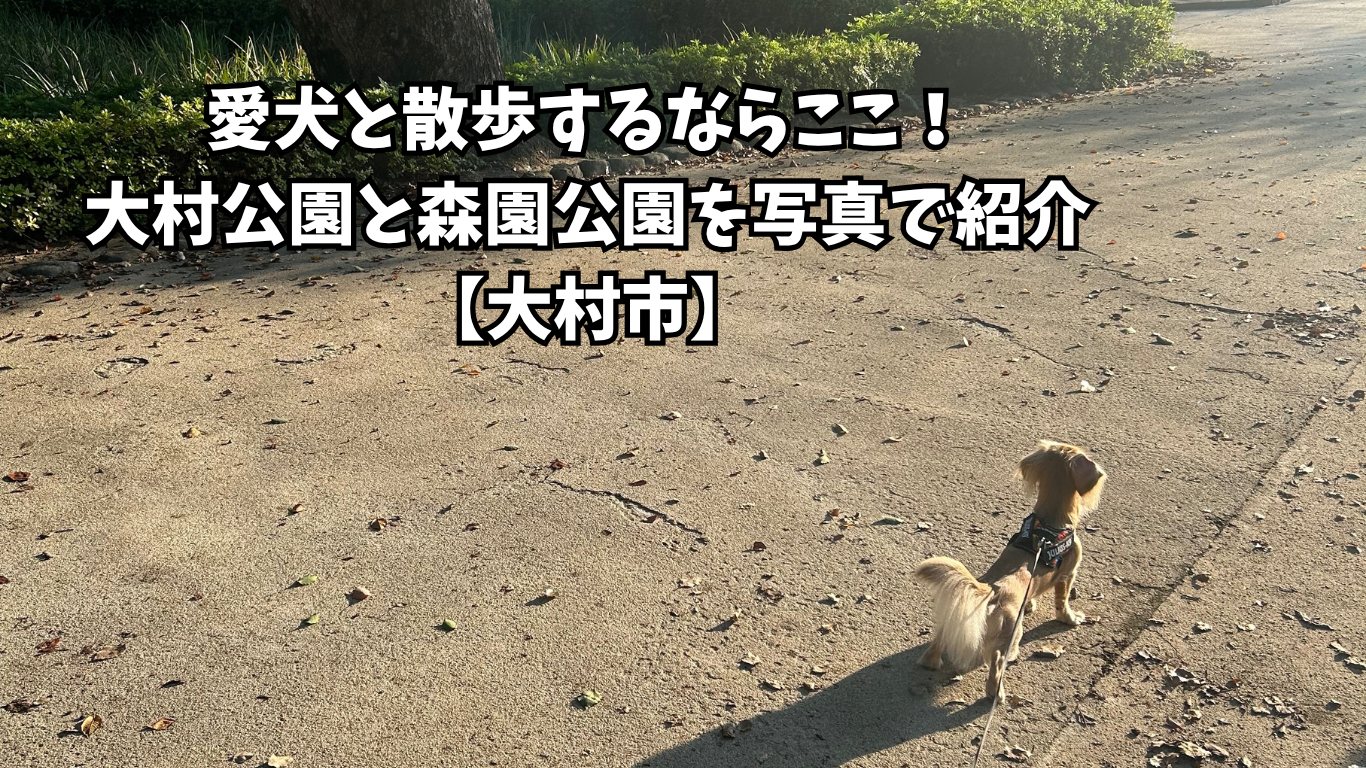 大村 犬連れ 公園 アイキャッチ